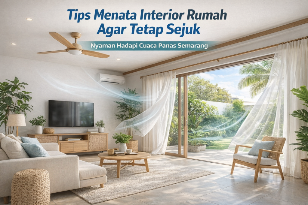 Tips Menata Interior Rumah Agar Tetap Sejuk di Cuaca Panas Semarang ๐๐ก