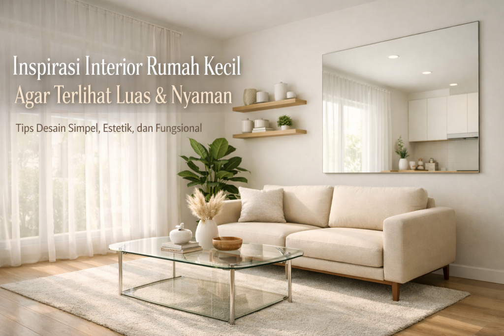 Inspirasi Interior Rumah Kecil agar Terlihat Luas dan Nyaman 🏡✨