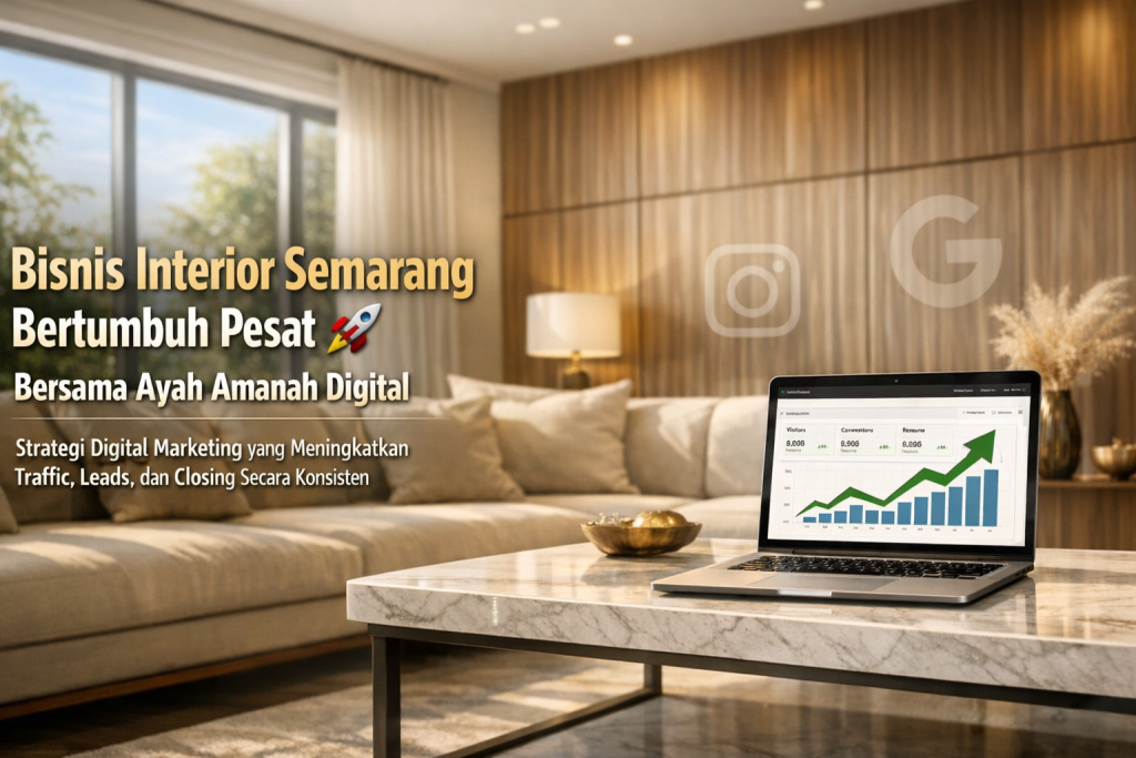 Bertumbuhnya Bisnis Interior Semarang dengan Digital Marketing Bareng Ayah Amanah Digital 🚀