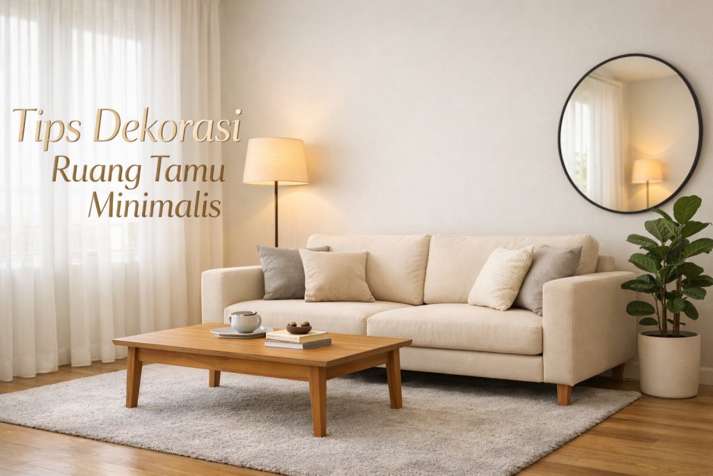 Cara Menata Ruang Tamu agar Terlihat Elegan Tanpa Biaya Besar