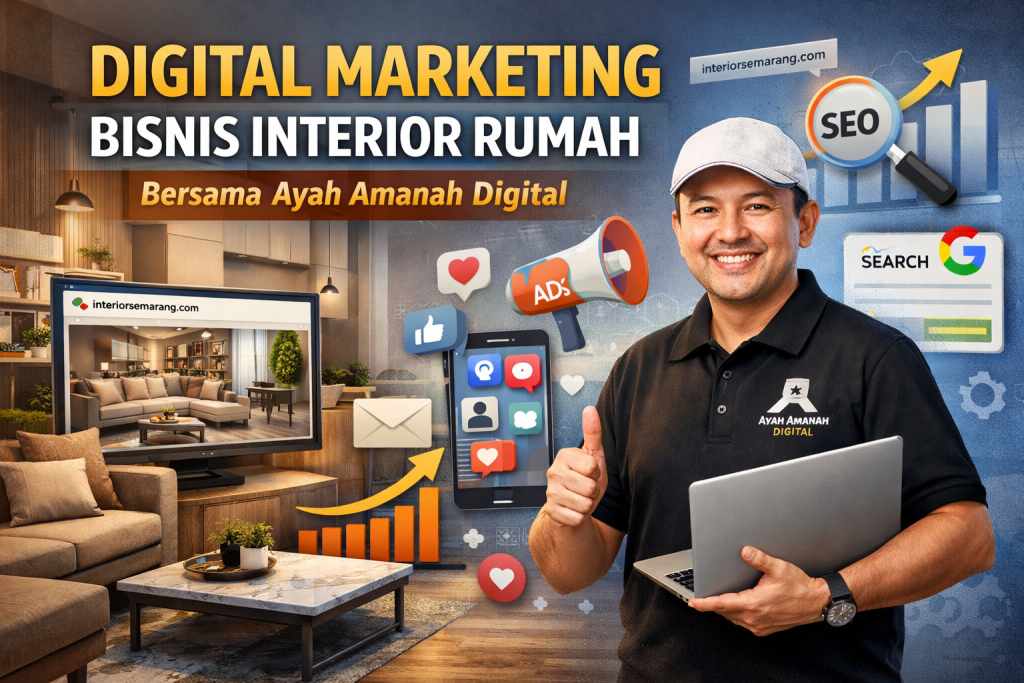 Digital Marketing Bisnis Interior Rumah: Strategi InteriorSemarang.com Tumbuh Pesat