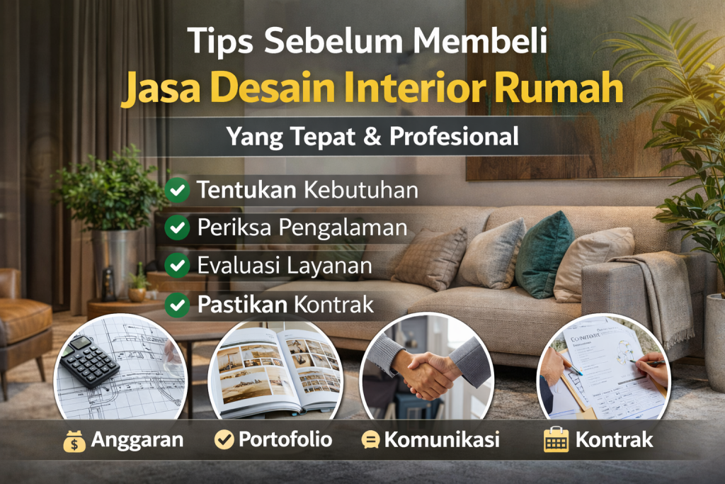 tips dan trick sebelum membeli jasa desain interior rumah