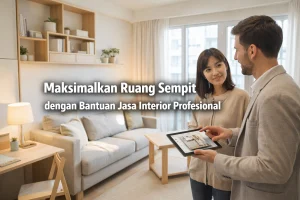 Maksimalkan Ruang Sempit dengan Bantuan Jasa Interior Profesional