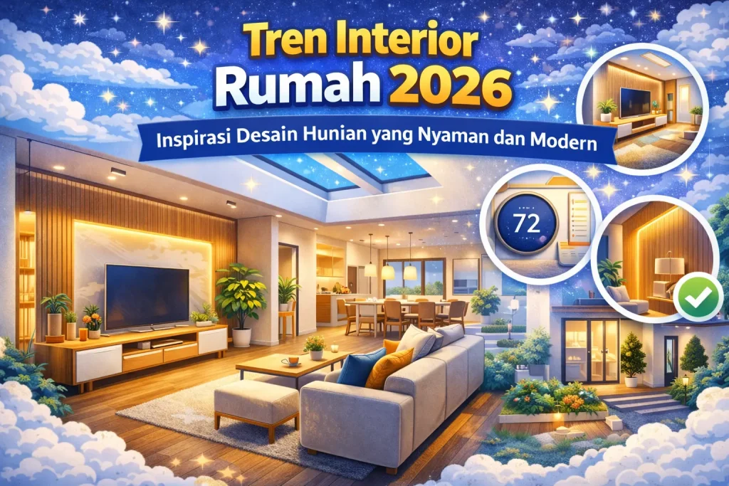 Tren Interior Rumah Modern untuk Hunian Nyaman