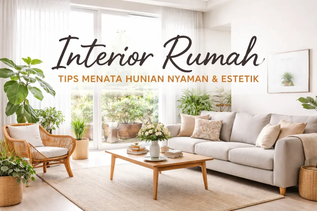 Tips Menata Hunian Nyaman dan Estetik