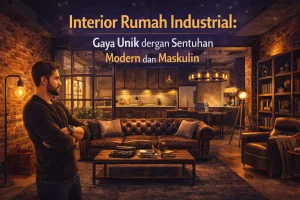 Interior Rumah Industrial: Desain Modern Unik
