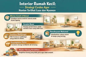 Interior Rumah Kecil: Tips Agar Terlihat Luas & Nyaman